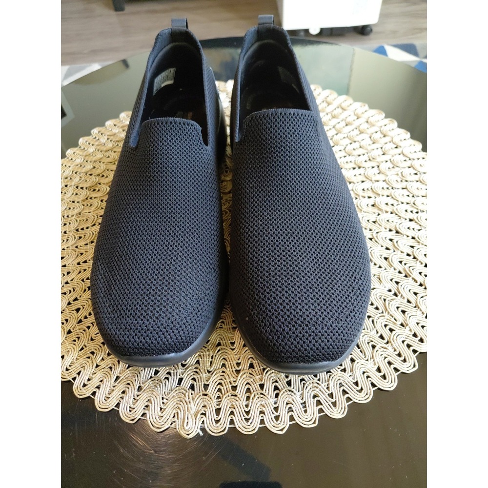 Skechers GO walk Joy Stretch Max Size 11 Wide New In‎ Box - Black Org $90